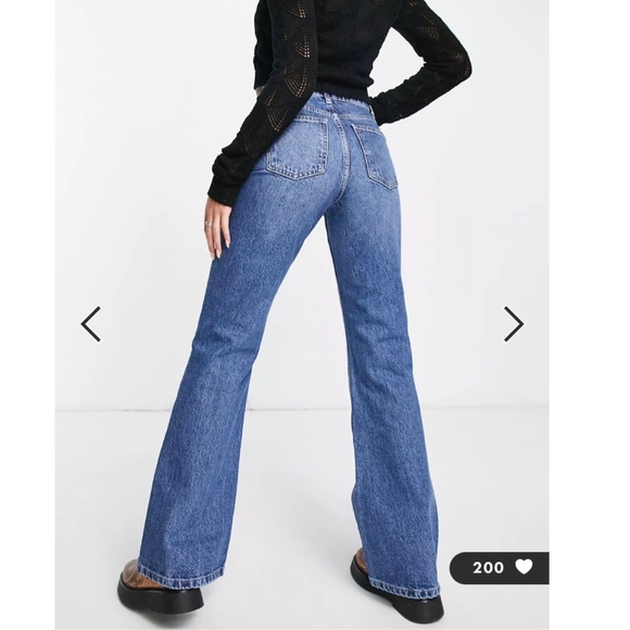 NWT TOP SHOP 90s Flare - Picture 6 of 13